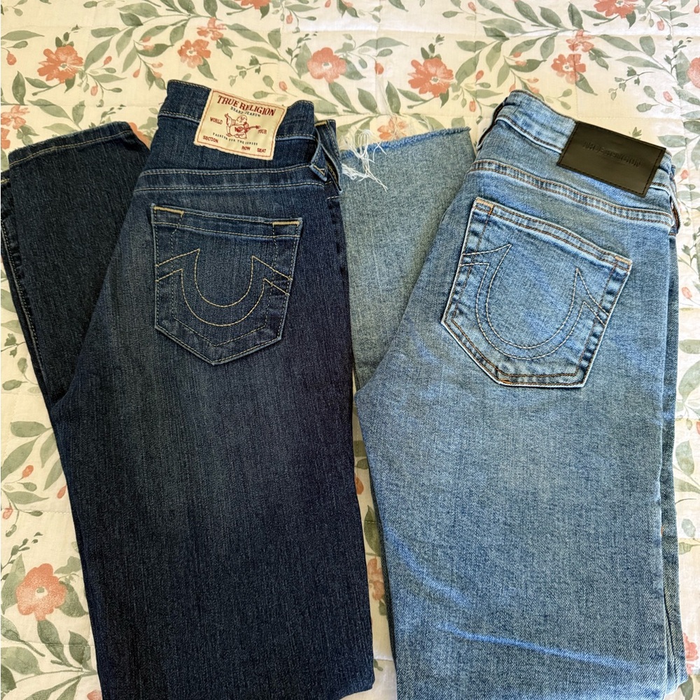 True Religion Blue Jeans Bundle